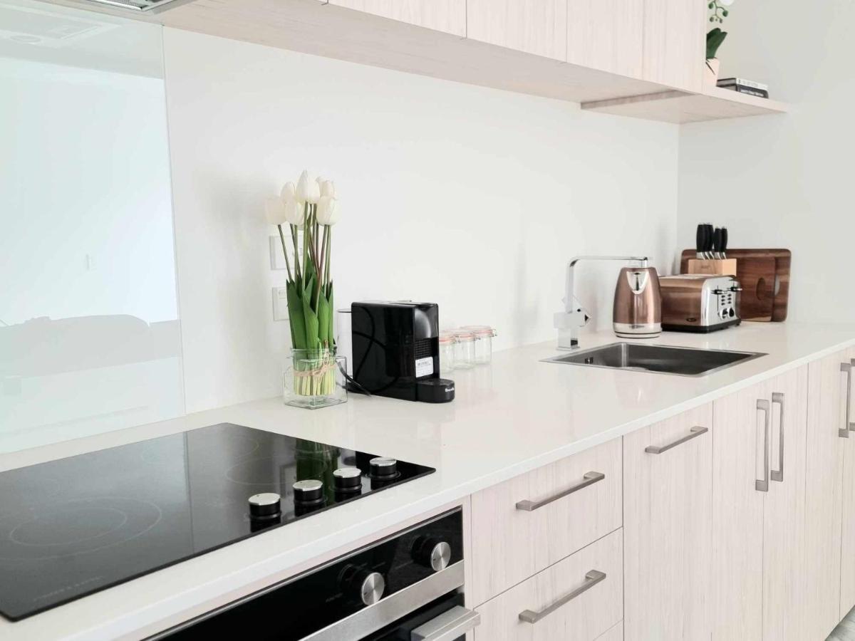 Elegant Cbd Apartment Christchurch Zewnętrze zdjęcie